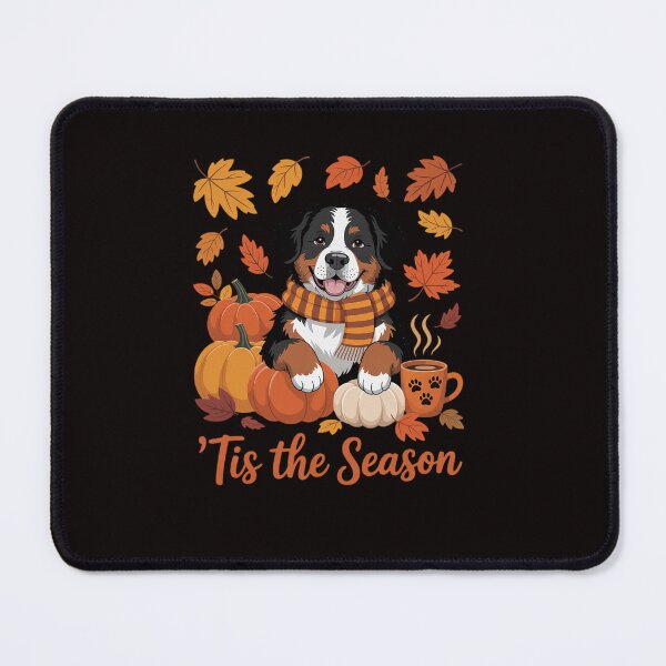 Item preview, Tis The Season Bernese Mountain Dog Fall Pumpkin Coffee designed and sold by ControlCenter.
