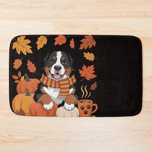 Item preview, Tis The Season Bernese Mountain Dog Fall Pumpkin Coffee designed and sold by ControlCenter.