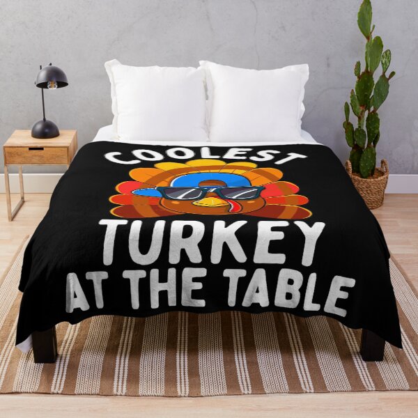 Item preview, Vintage Table Day Coolest Turkey Thankful Turkey At Happy designed and sold by GeoroSturgis.