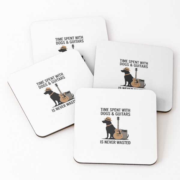 Item preview, Time spent with dogs and guitars is never wasted designed and sold by ControlCenter.