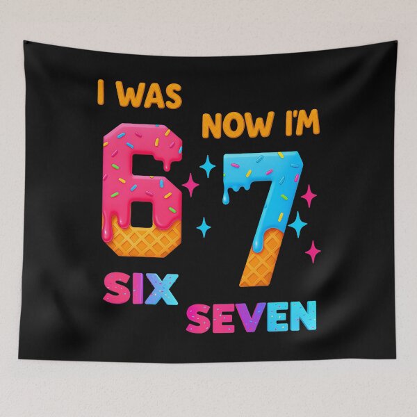 Item preview, Hands 7th I Boy Funny 6 7 I'm Was Girl Now Happy Gift Birthday Classic designed and sold by RoniShorter.