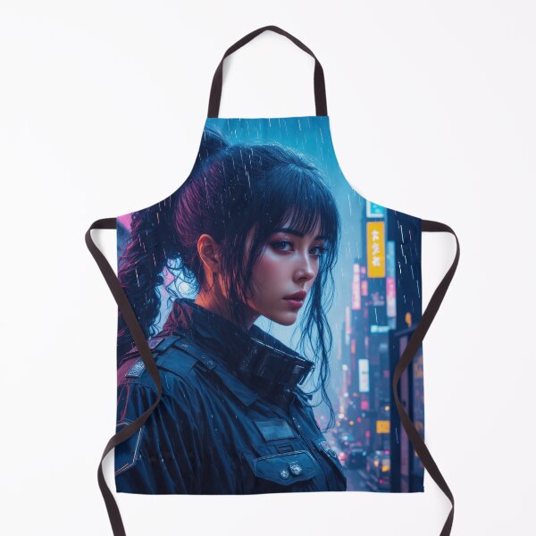 Item preview, Neon Cyberpunk Cop Woman 1 designed and sold by 3dvirtualand.