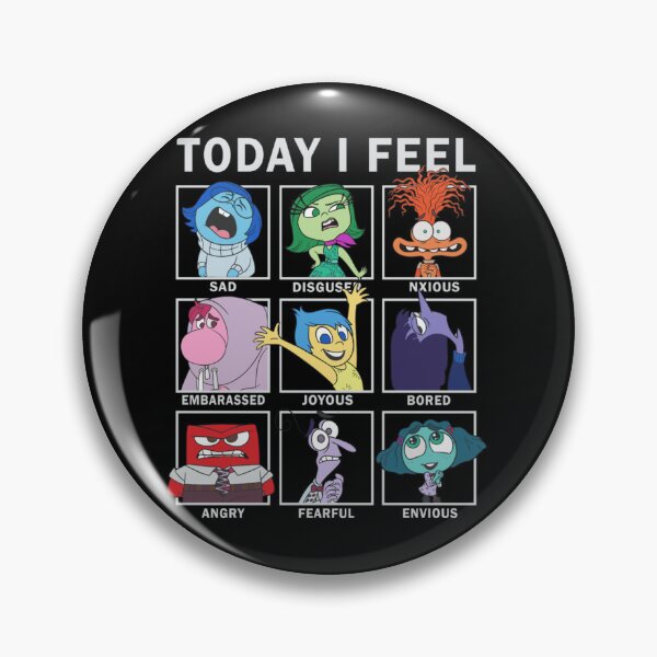 Item preview, Inside Out Today I Feel   designed and sold by duardaines.
