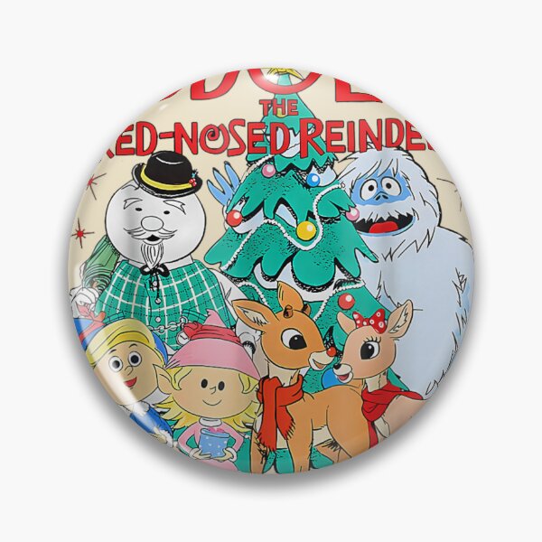 Item preview, Rudolph The Red-Nosed Reindeer Classic Christmas Characters Group Art designed and sold by DogoMalulu.