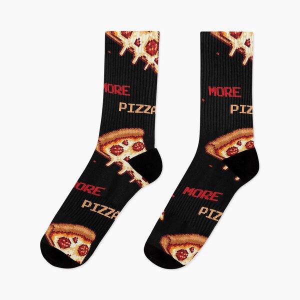 Artikelvorschau, Retro-Pixel-Art-Design mit Pizza-Motiven entworfen und verkauft von LOFTS Store .