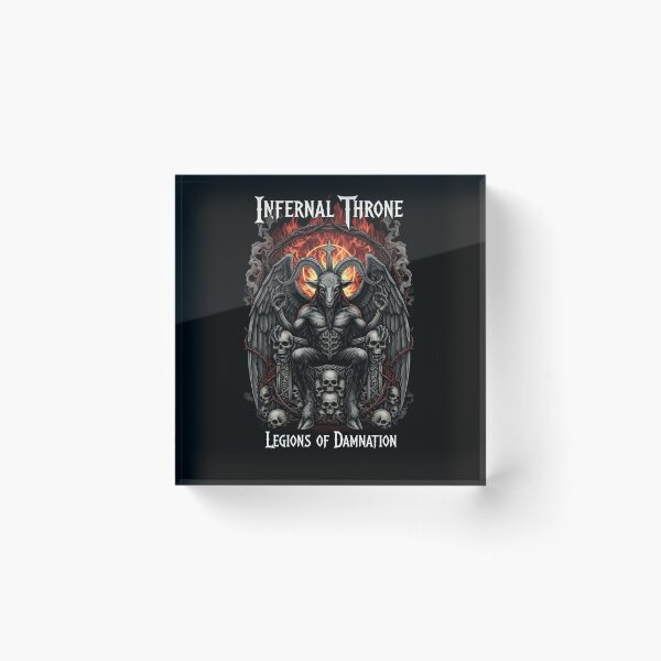 Item preview, infernal throne designed and sold by DemonThread.