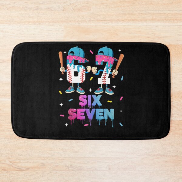 Item preview, Six Seven Quote Ice Baseball Vintage Humor Funny Cream Drip designed and sold by Aaronogagne.