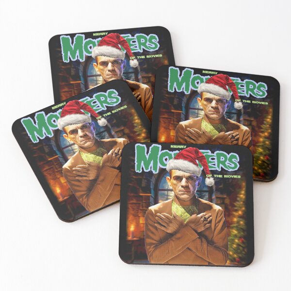 Item preview, Merry Monsters of the Movies Santa Karloff designed and sold by 90snerd.