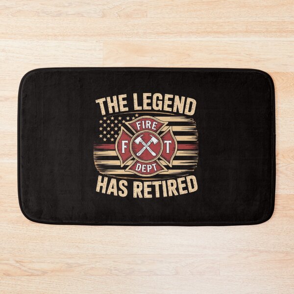 Item preview, The Legend Has Retired Firefighter Retirement Party Gift designed and sold by RatCurry.