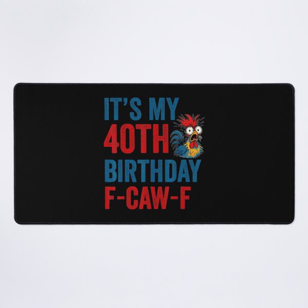 Item preview, Meme gracioso de gallo cantando el gallo del 40 cumpleaños designed and sold by tadmercado.