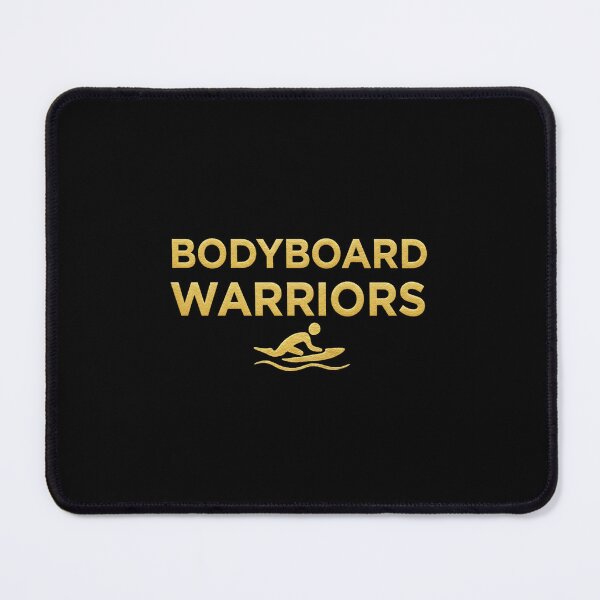 Item preview, Bodyboard Warriors – Gold Emblem Design designed and sold by SeaPolar.