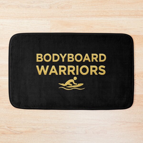 Item preview, Bodyboard Warriors – Gold Emblem Design designed and sold by SeaPolar.