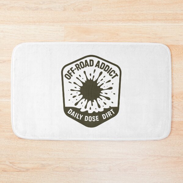 Item preview, Off-Road Addict – Daily Dose Dirt Badge designed and sold by SnappyPNG.