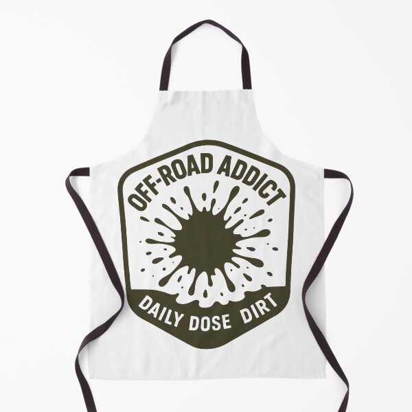 Item preview, Off-Road Addict – Daily Dose Dirt Badge designed and sold by SnappyPNG.