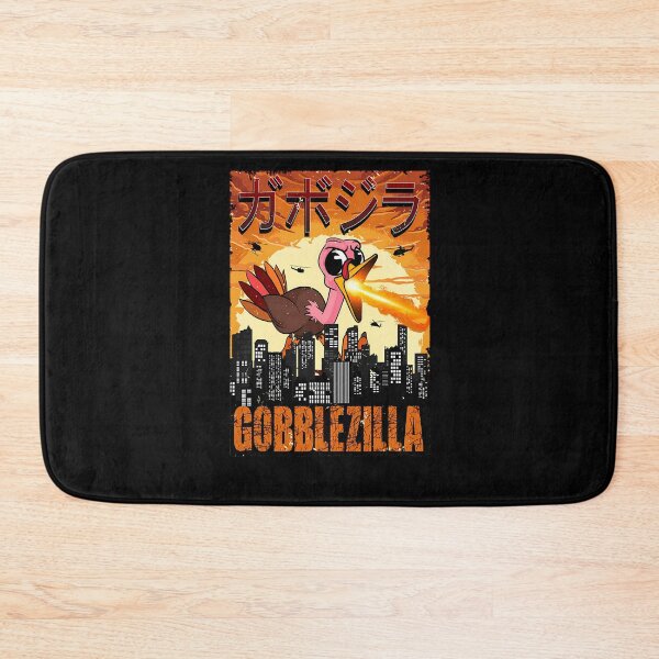 Item preview, Retro Humor Quote Funny Thanksgiving Style Happy Gobblezilla designed and sold by nguyenconguan80.