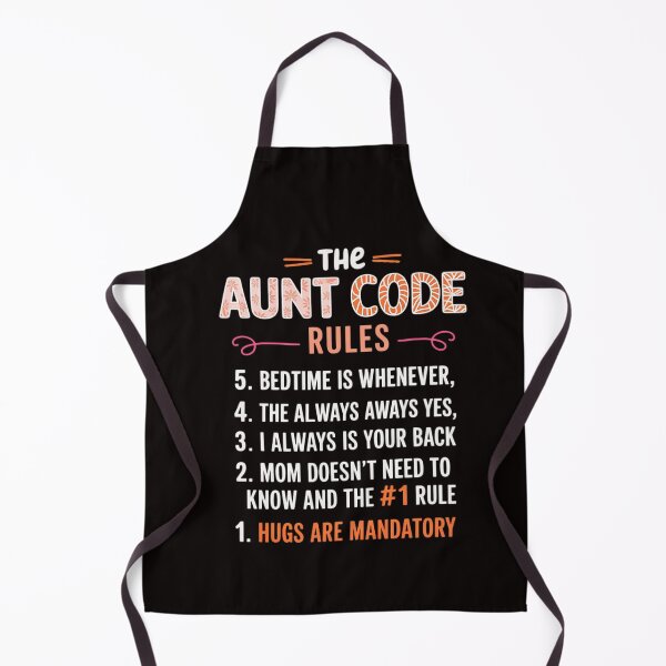 Item preview, The Aunt Code aunt lover auntie designed and sold by RatCurry.