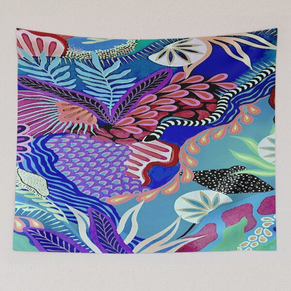 Item preview, Snake on Water Abstract designed and sold by ViaARTfactory.