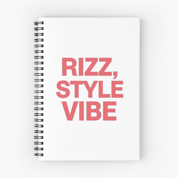 Item preview, Bold Rizz Style Vibe Typography designed and sold by Viral Trends Merch.