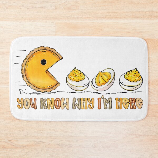 Item preview, Thanksgiving Pie Deviled Eggs Funny Holiday Feast Foodie Humor designed and sold by DogoMalulu.