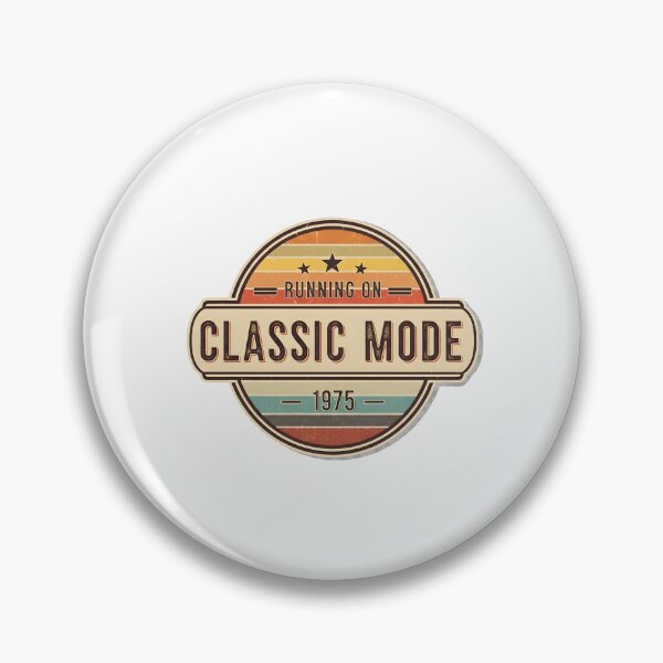 Item preview, Vintage 1975 50th Birthday Gift | Running on Classic Mode Emblem designed and sold by Egyptian king ⭐⭐⭐⭐⭐.