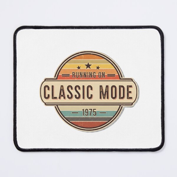 Item preview, Vintage 1975 50th Birthday Gift | Running on Classic Mode Emblem designed and sold by Egyptian king ⭐⭐⭐⭐⭐.