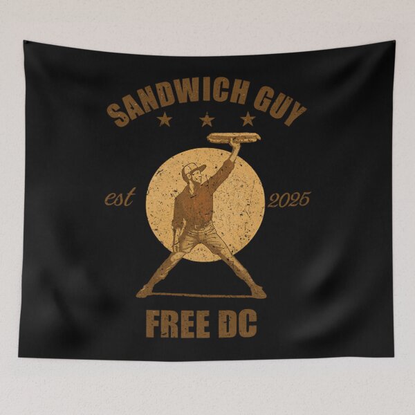 Item preview, Chico estadounidense resiste DC Meme Sándwich político Humor de Washington designed and sold by VictoriaVilleno.