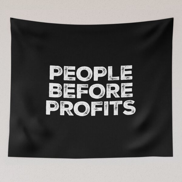 Item preview, People Before Profits - Kindness Motivational designed and sold by kalyaidriza.