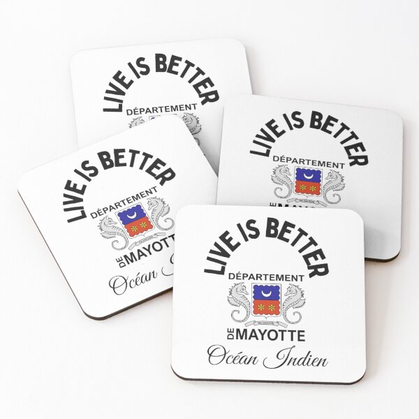 Item preview, Life is better in Mayotte designed and sold by FoxinhoSoumaila.