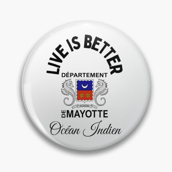 Item preview, Life is better in Mayotte designed and sold by FoxinhoSoumaila.