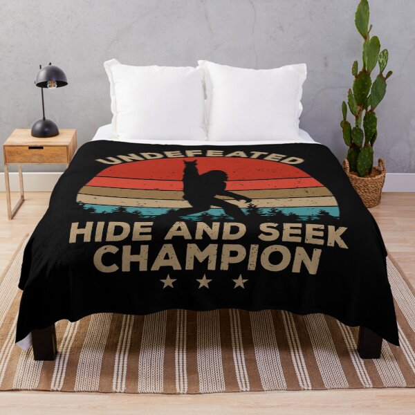 Item preview, Undefeated Hide And Seek Champion - Bigfoot Sasquatch Lover designed and sold by kalyaidriza.