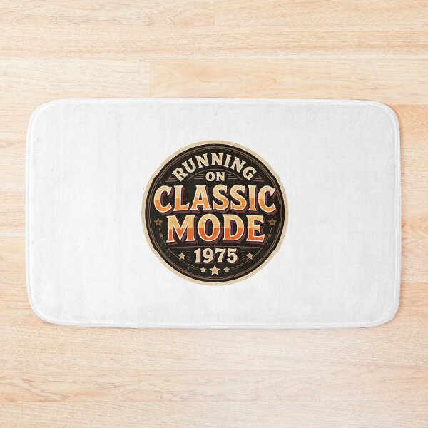 Item preview, Vintage 1975 50th Birthday Gift | Running on Classic Mode Emblem designed and sold by Egyptian king ⭐⭐⭐⭐⭐.