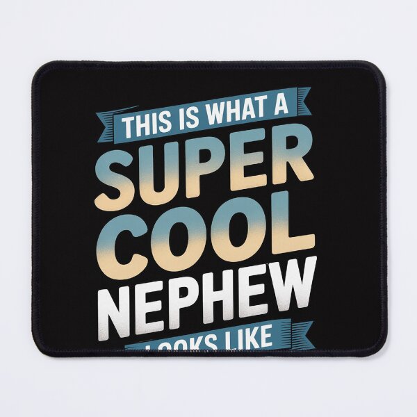 Item preview, Super Cool Nephew Quote Gift from Uncle or Aunt designed and sold by OlafLica.