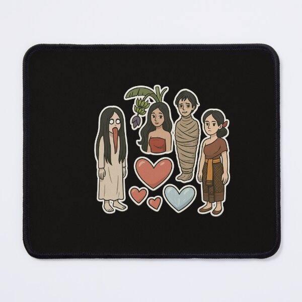 Item preview, Cute Thai Ghost Characters Sticker Set designed and sold by Sksticker991.