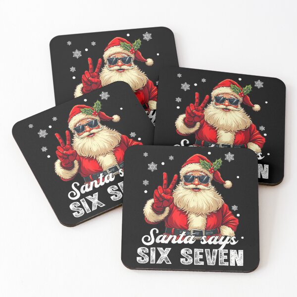 Item preview, Holiday Retro Six Santa Happy Santa Bruh Claus Seven Says designed and sold by ChadnoSmith.