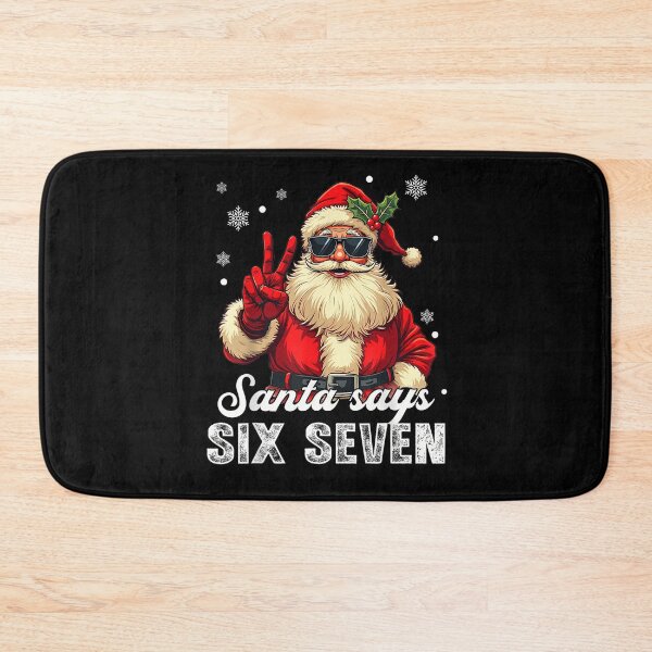 Item preview, Holiday Retro Six Santa Happy Santa Bruh Claus Seven Says designed and sold by ChadnoSmith.