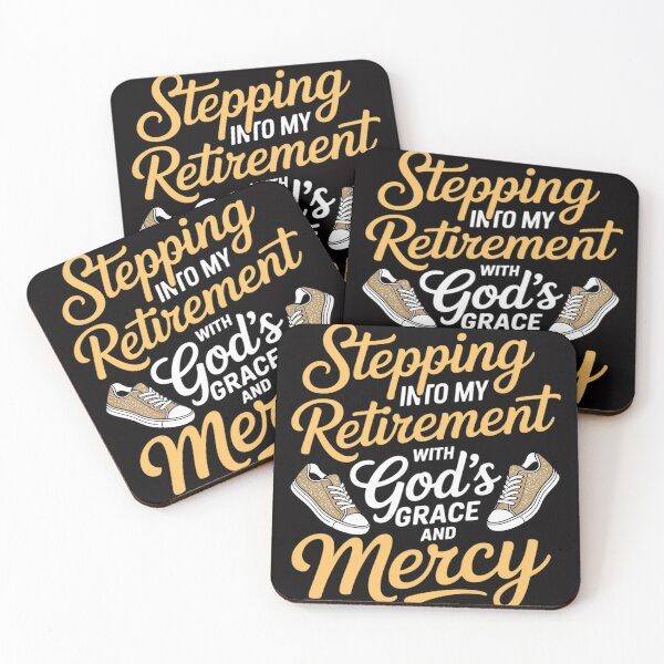 Item preview, Stepping Into My Retirement With God's Grace And Mercy designed and sold by OlafLica.