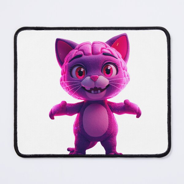Item preview, Kawaii Neon Brain Cat T-Shirt designed and sold by Alexrtr.