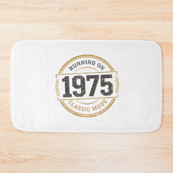 Item preview, Copy of Vintage 1975 50th Birthday Gift | Running on Classic Mode Emblem designed and sold by Egyptian king ⭐⭐⭐⭐⭐.