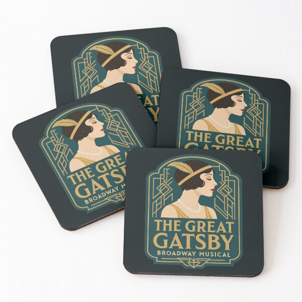 Item preview, The Great Gatsby Daisy Buchanan Jordan Baker Broadway Musical Sticker designed and sold by ggmy.