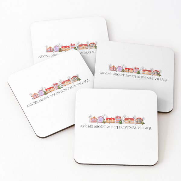 Item preview, ASK ME ABOUT MY CHRISTMAS VILLaGE designed and sold by IntrusiveThoughts.