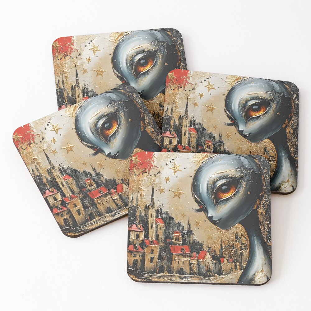 Item preview, Coasters (Set of 4) designed and sold by Raphaelle83.