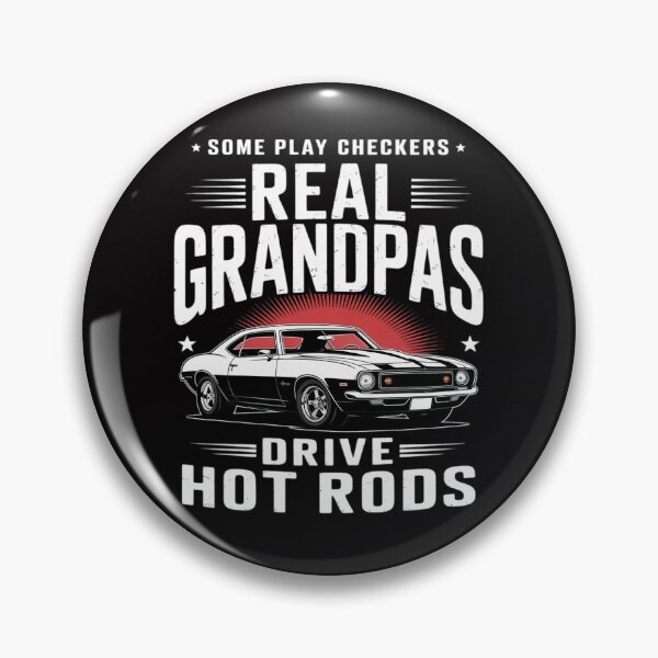 Item preview, Some Grandpas Play Checkers , Cars, Racing designed and sold by OlafLica.