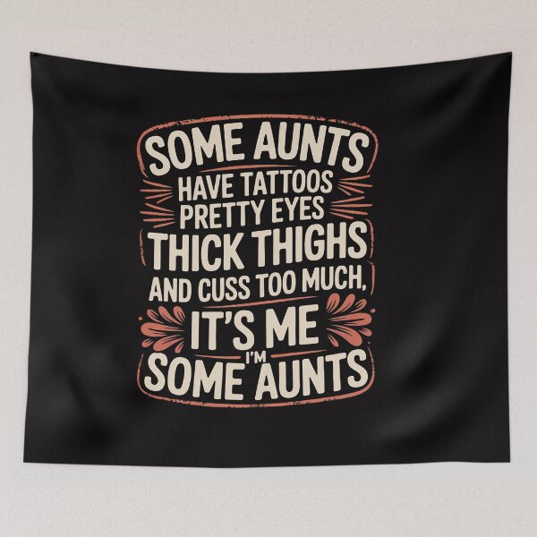 Item preview, Some Aunts Cuss Too Much Auntie Gifts Aunt designed and sold by OlafLica.