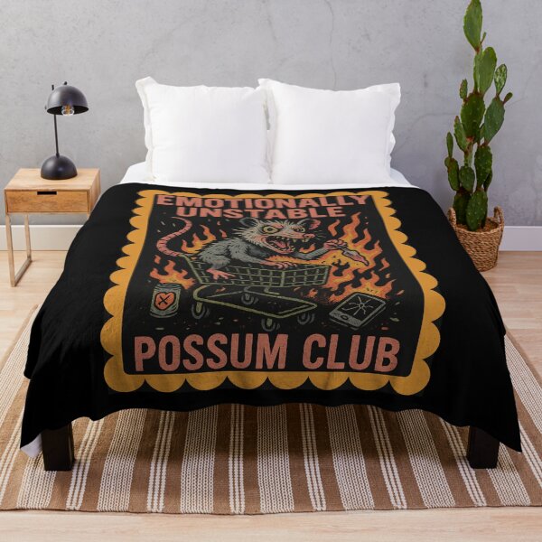 Item preview, Emotionally Unstable Possum Club designed and sold by pUNKnown.