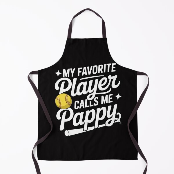 Item preview, Softball My Favorite Player Calls Me Pappy Grandpa Gift designed and sold by OlafLica.