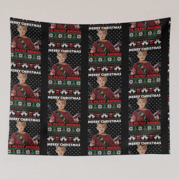 Item preview, kevin merry christmas ya filthy animal knitted   designed and sold by egaywanna.