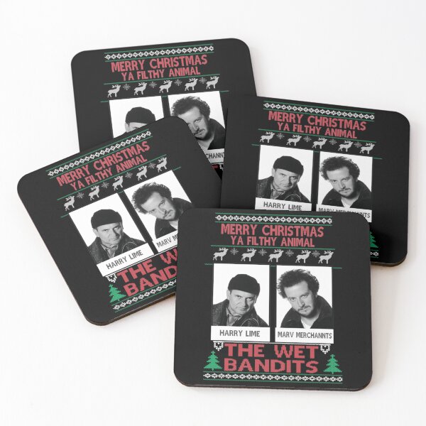 Item preview, merry christmas you filthy animal-the wet bandits Home Alone designed and sold by egaywanna.