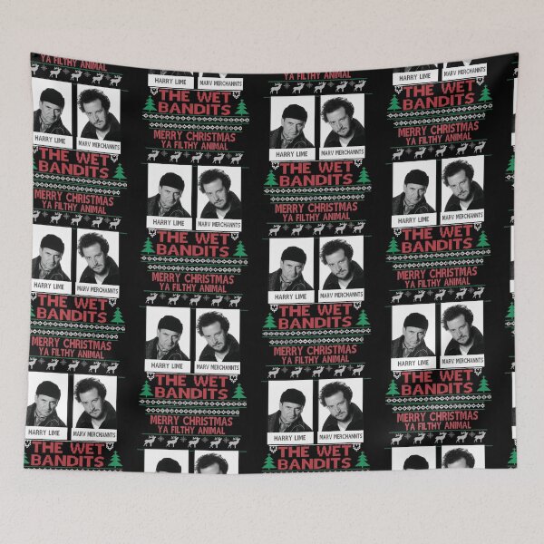 Item preview, merry christmas you filthy animal-the wet bandits Home Alone designed and sold by egaywanna.