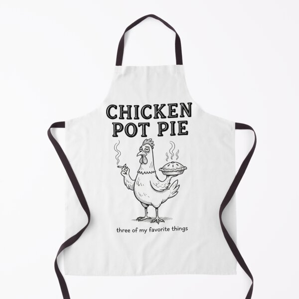 Item preview, Chicken Pot Pie, chicken meme, pie joke, funnyfits70, Humor, Funny, retro, vintages, funny quotes, animal humor, designed and sold by FunnyFits70.