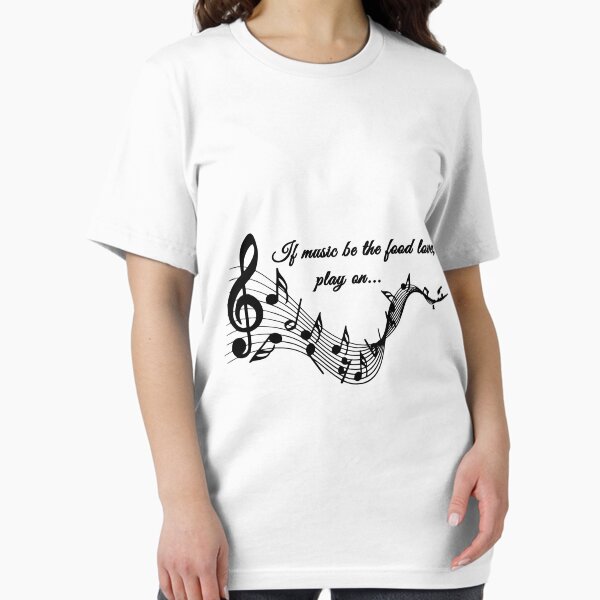 Item preview, Si la música es la comida del amor... designed and sold by WindsofJupiter.
